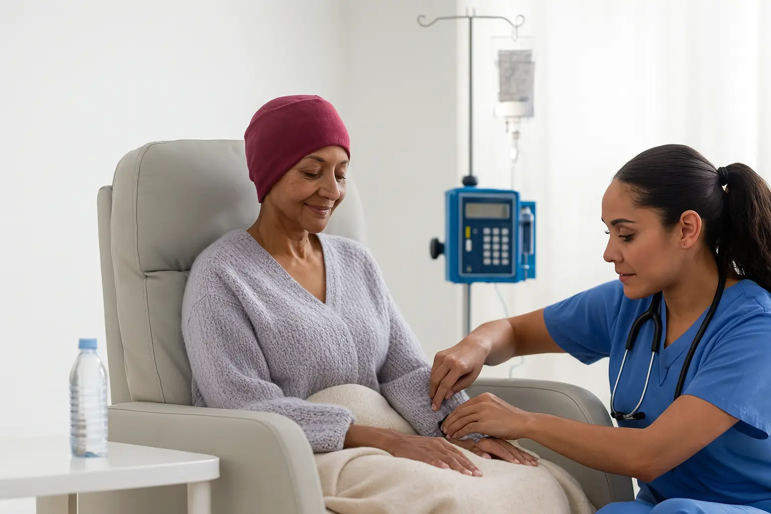 Chemo- und Strahlentherapie Transporte