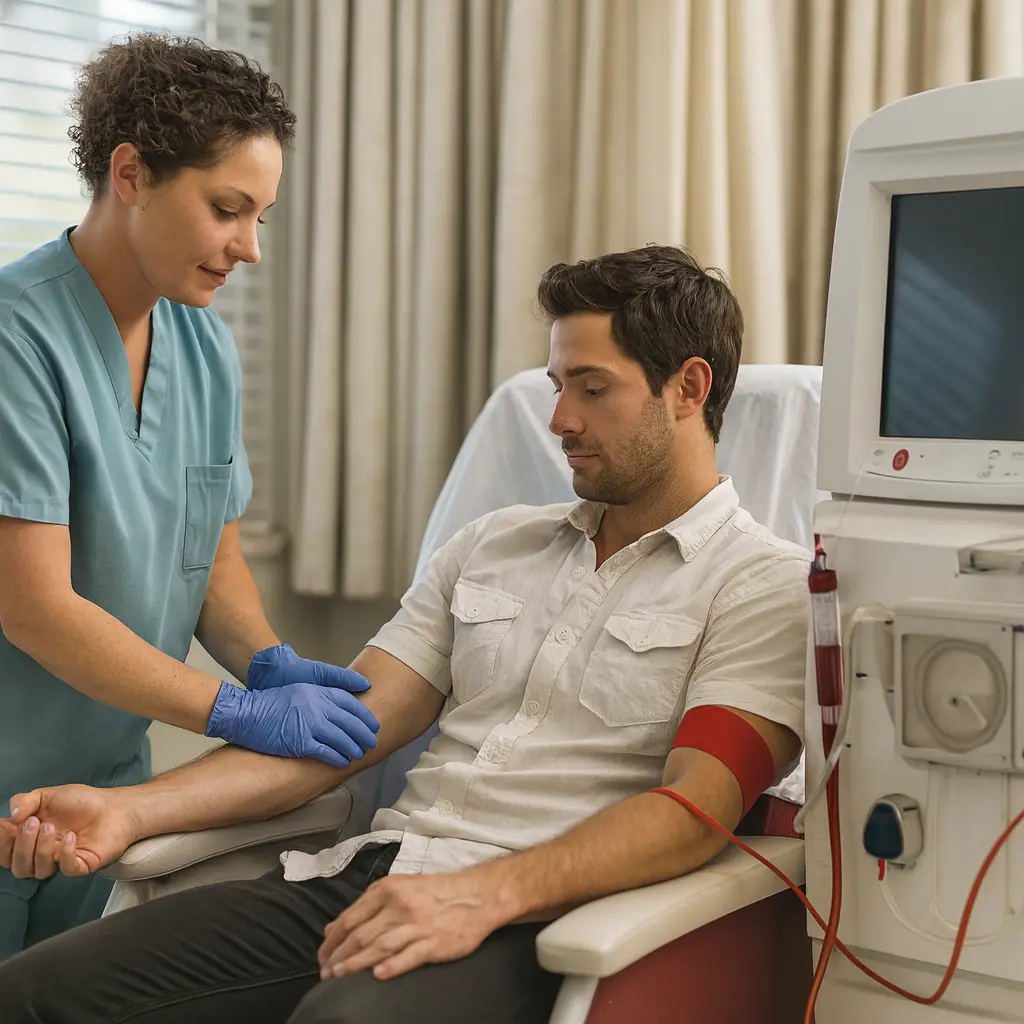 Krankentransport zum Dialysezentrum Bad Homburg